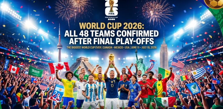 World Cup 2026: All 48 Teams Confirmed After Final Play-Offs